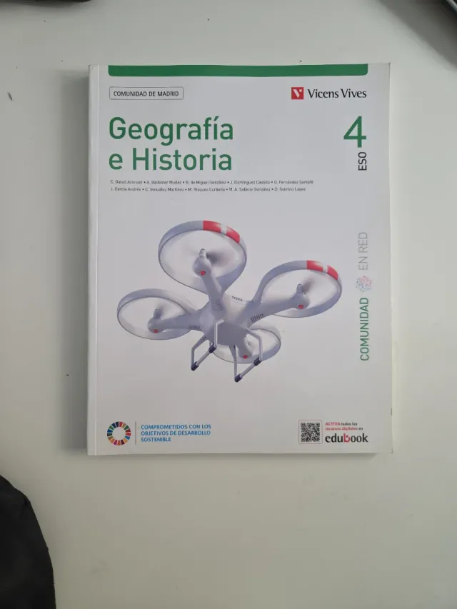 GEOGRAFIA E HISTORIA 4 MADRID (COMUNIDAD EN RED)