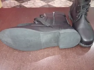 Botas Militares Unisex Negras