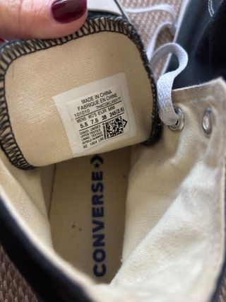 Zapatillas Converse All Star Negras