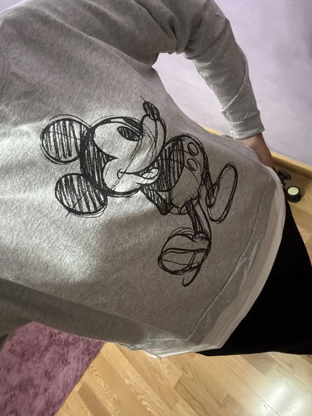 Jersey Mickey Mouse gris