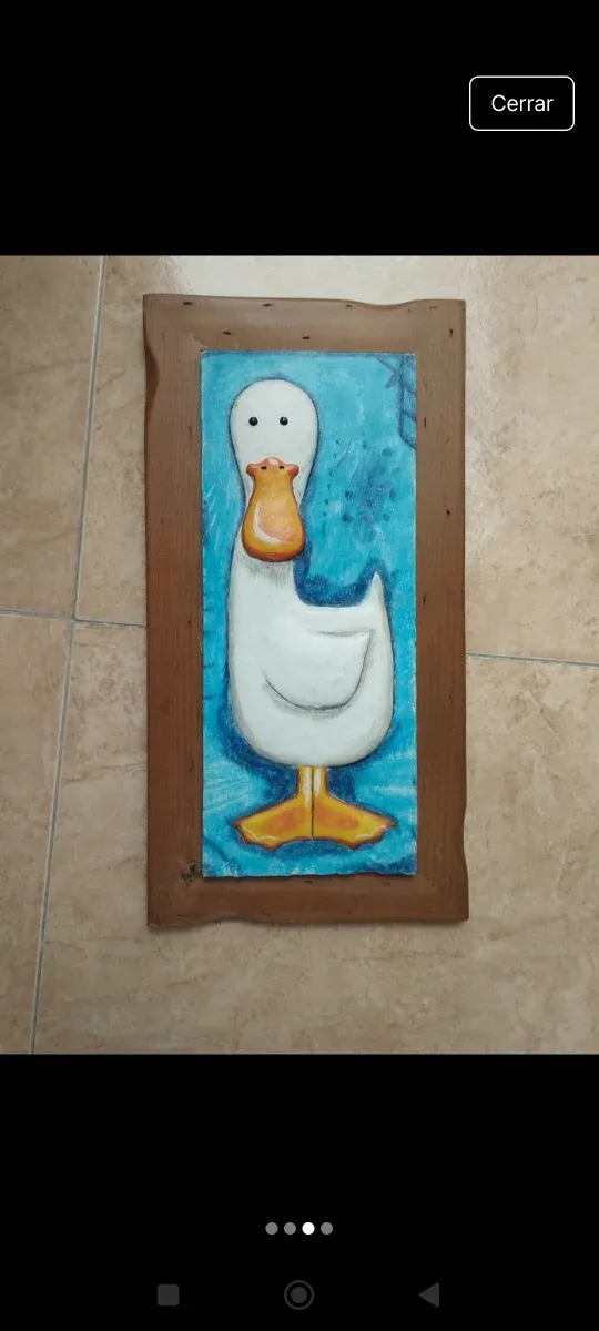 Cuadros de animales de madera