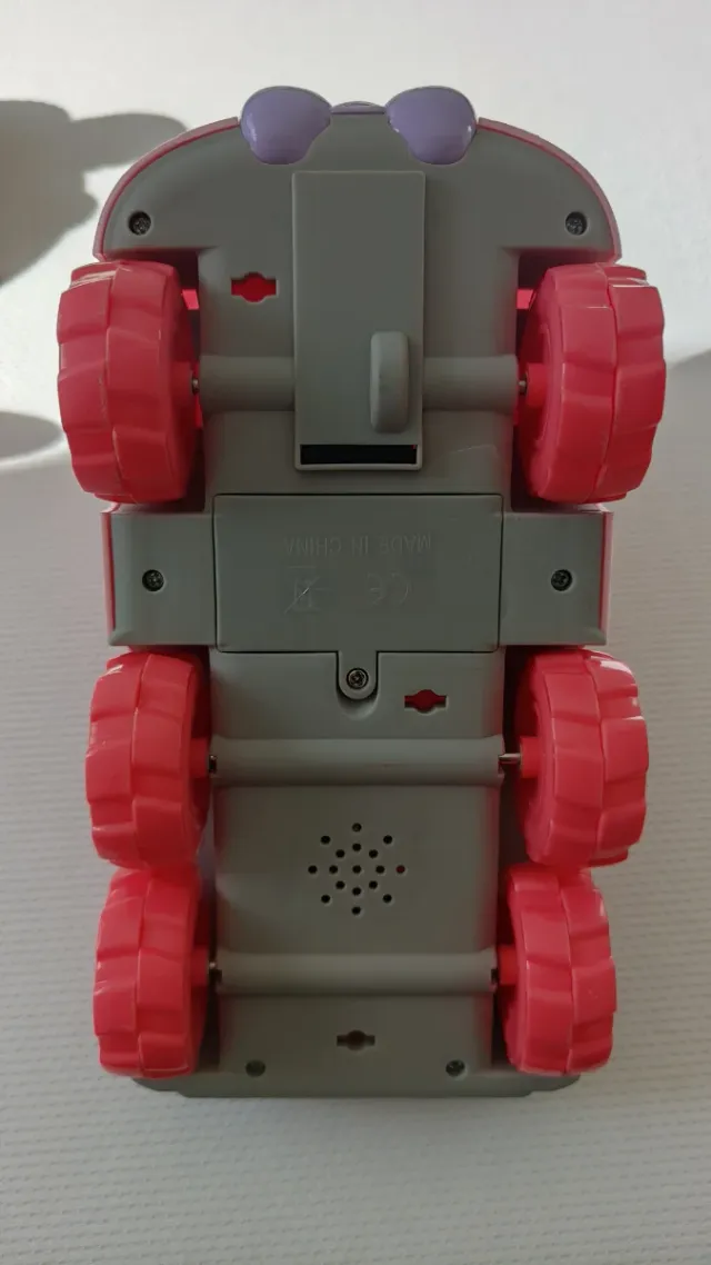 Unicornio rosa con luz y sonido