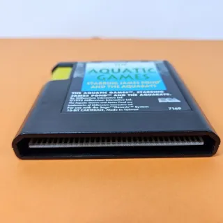 the aquatic games james pond sega mega drive