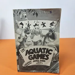 the aquatic games james pond sega mega drive