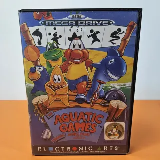 the aquatic games james pond sega mega drive