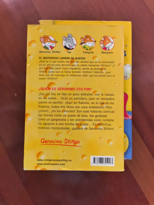 El misterioso ladrón de quesos: Geronimo Stilto...
