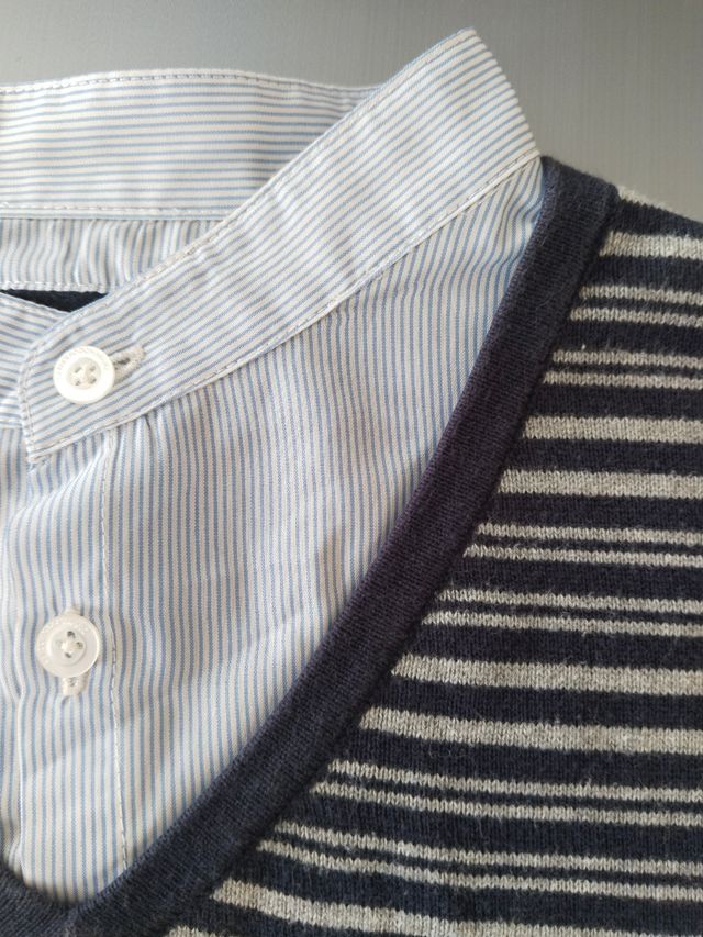 Jersey efecto camisa Adolfo Domínguez