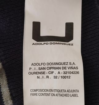Jersey efecto camisa Adolfo Domínguez
