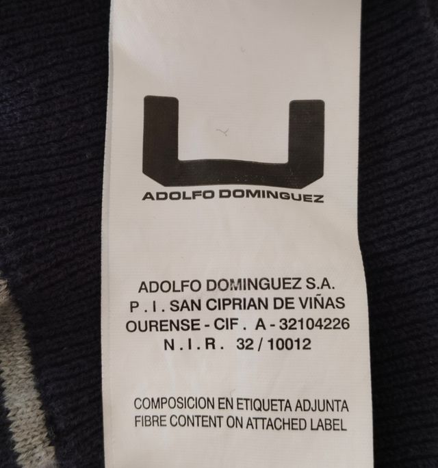 Jersey efecto camisa Adolfo Domínguez