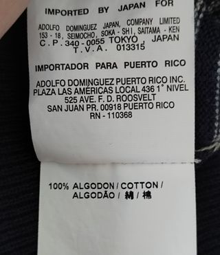 Jersey efecto camisa Adolfo Domínguez