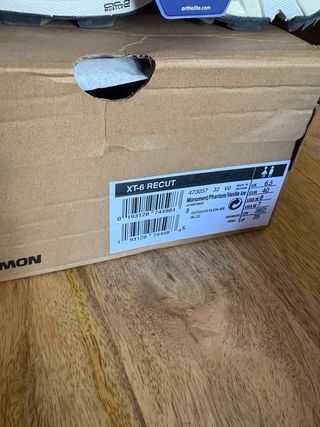 Salomon XT6 Talla 40 Gris/Blanco