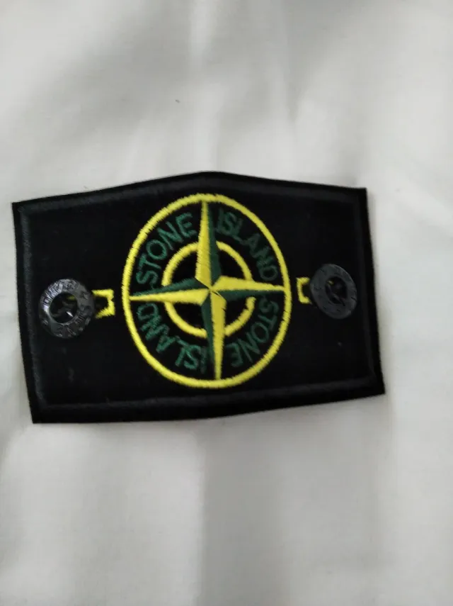 Sudadera Stone Island Blanca Talla M