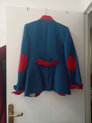 Elegante chaqueta British Chic.de lana fría.