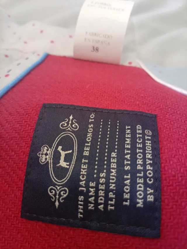 Elegante chaqueta British Chic.de lana fría.