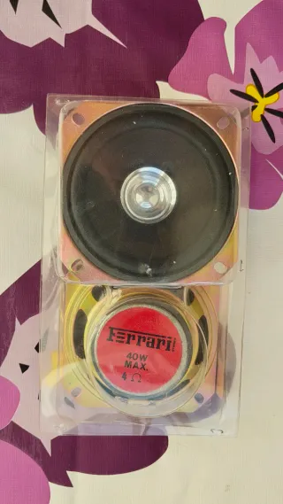 Rádio Auto Ferrari F40 Stereo Cassete