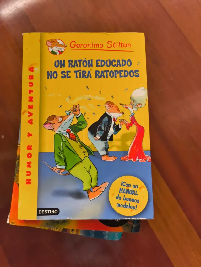 Un ratón educado no se tira ratopedos: Geronimo...