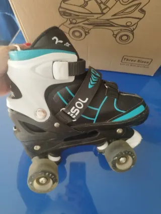 Patines 4 Ruedas Ajustables Niños