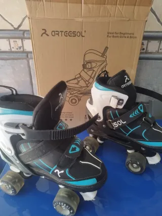 Patines 4 Ruedas Ajustables Niños