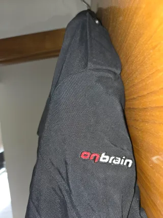 Chaqueta de moto negra de cordura T-M/L