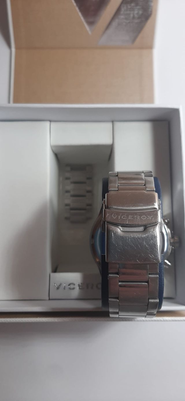 Reloj Viceroy Cronógrafo Hombre Negro/Plata