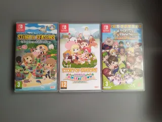 Pack 3 juegos Story of Seasons y Harvest