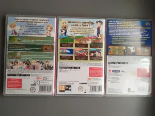 Pack 3 juegos Story of Seasons y Harvest