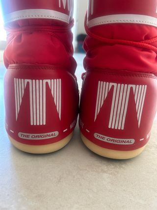 Moon Boot Rojo Original Talla Niño