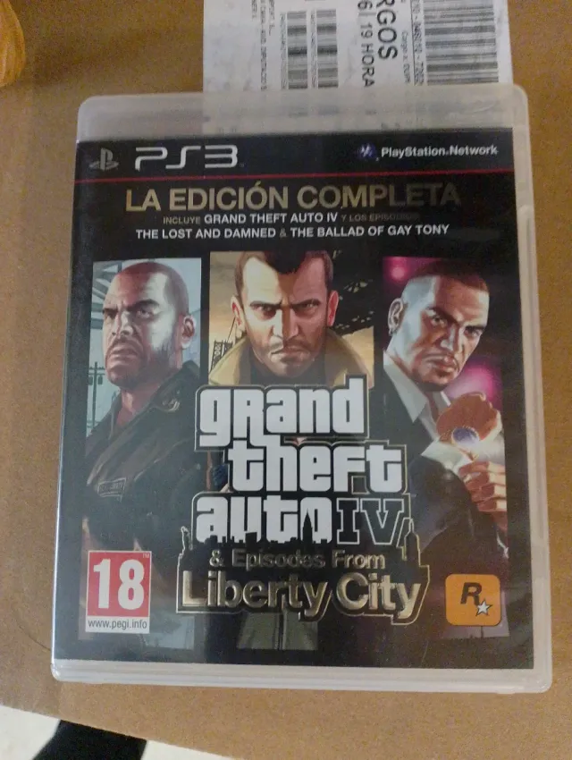 Juego PS3 Grand Theft Auto IV Edición Completa