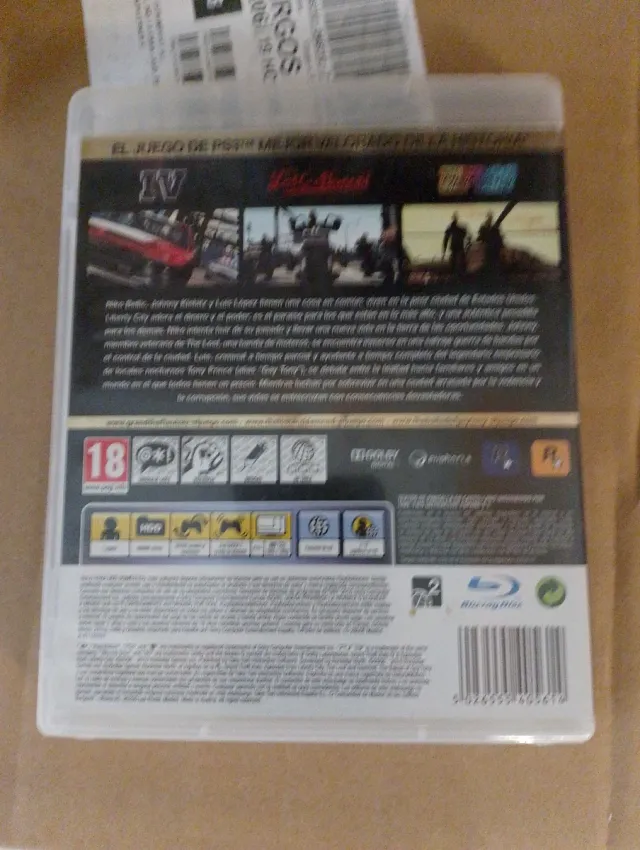 Juego PS3 Grand Theft Auto IV Edición Completa