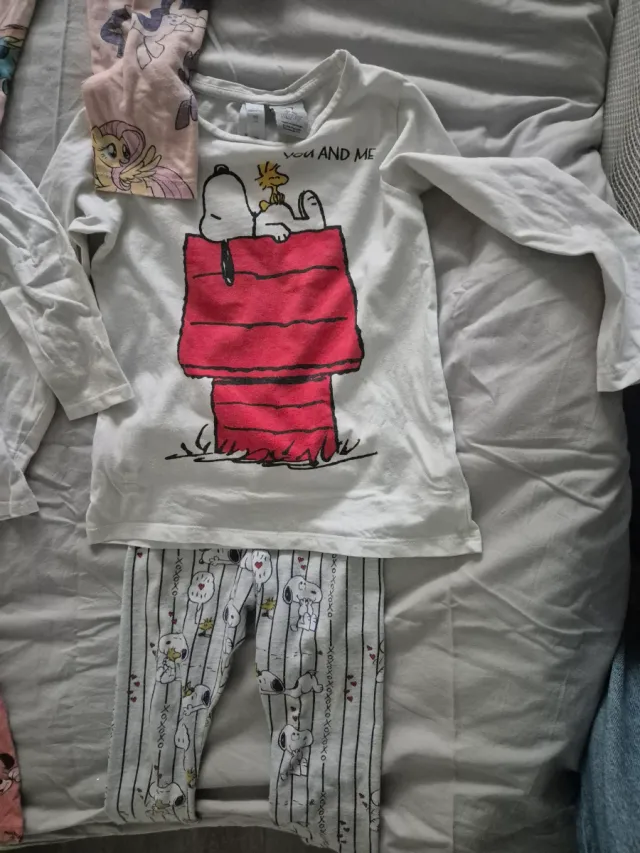 3 Pijamas Niña My Little Pony, Minnie, Snoopy