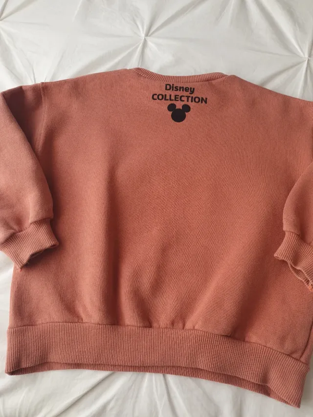 Sudadera Disney Minnie Lentejuelas Rosa