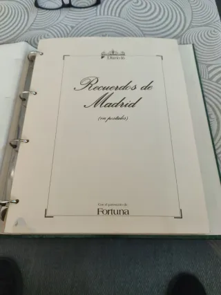 Ricordi di Madrid in cartoline postali