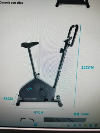 Bicicleta Estática Essential 03