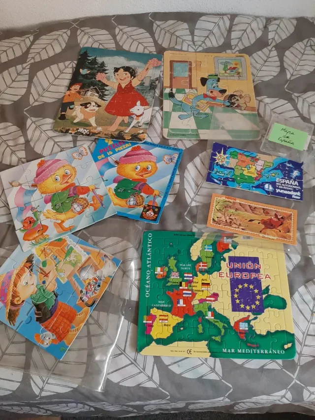 Lote Puzzles Vintage