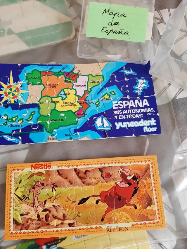 Lote Puzzles Vintage