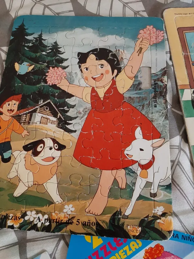 Lote Puzzles Vintage