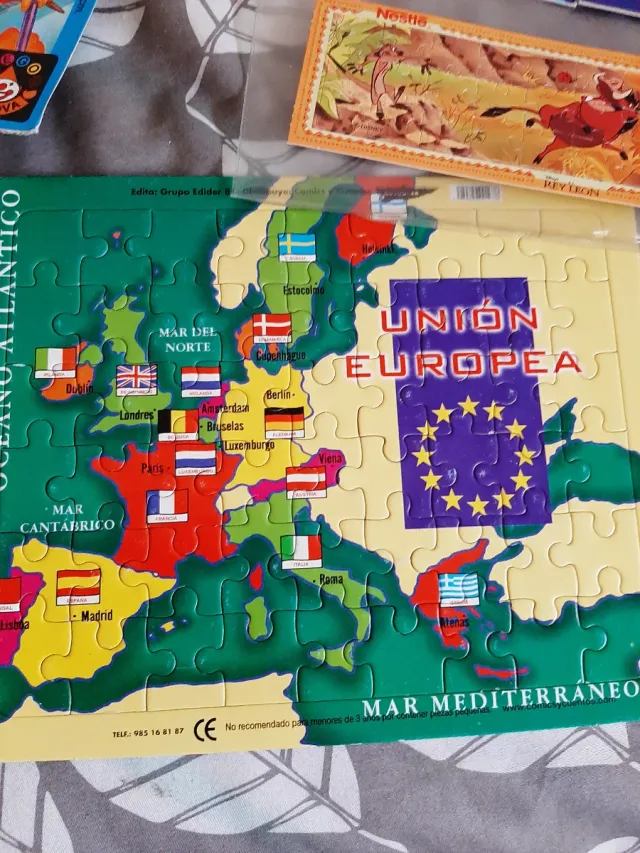 Lote Puzzles Vintage