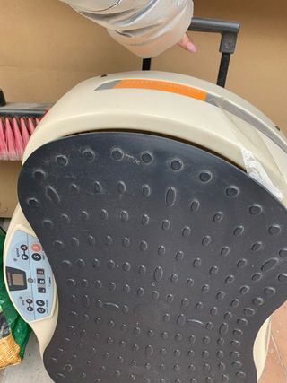 Máquina vibratoria y accesorios deporte, no envio