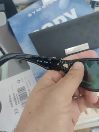 Gafas Carolina Herrera Vintage Negro/Dorado