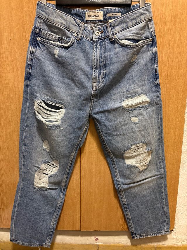 Vaqueros Pull&Bear mujer Talla 40