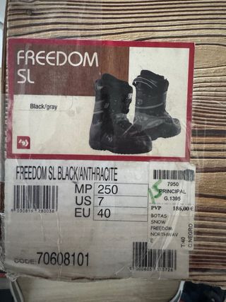 Botas Snowboard Northwave Talla 39-40