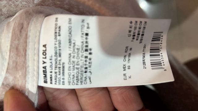 Abrigo Bimba y Lola Beige