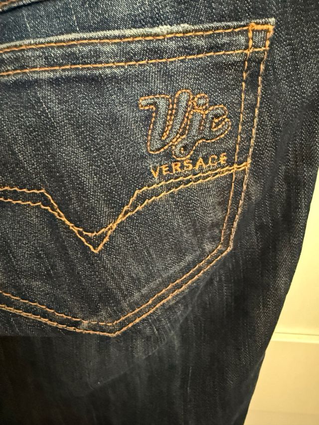 Vaqueros Versace Jeans Azul Marino