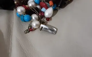 Collana Maliparmi Multicolor Perle e Pietre