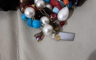 Collana Maliparmi Multicolor Perle e Pietre