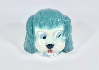 Porta-monete per cani in ceramica vintage anni '60-'70