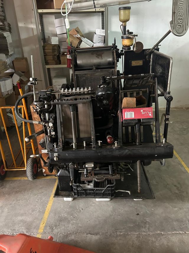 Máquina de impresión Heidelberg