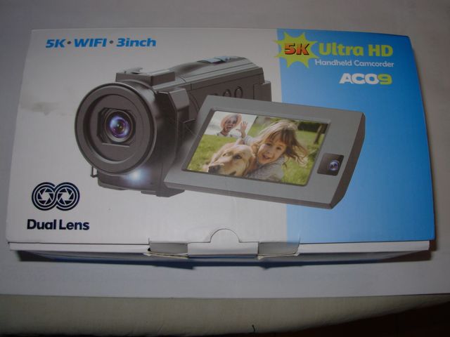 Videocamera 5K UHD 56MP WiFi Dual Lens