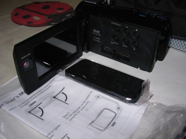 Videocamera 5K UHD 56MP WiFi Dual Lens