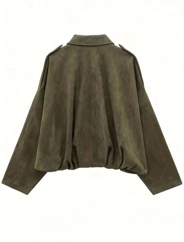 Chaqueta bomber verde oliva Talla XS/S